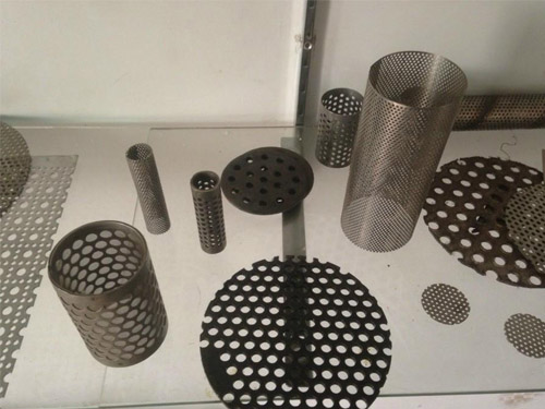 沖孔網制作成的各種過濾產品